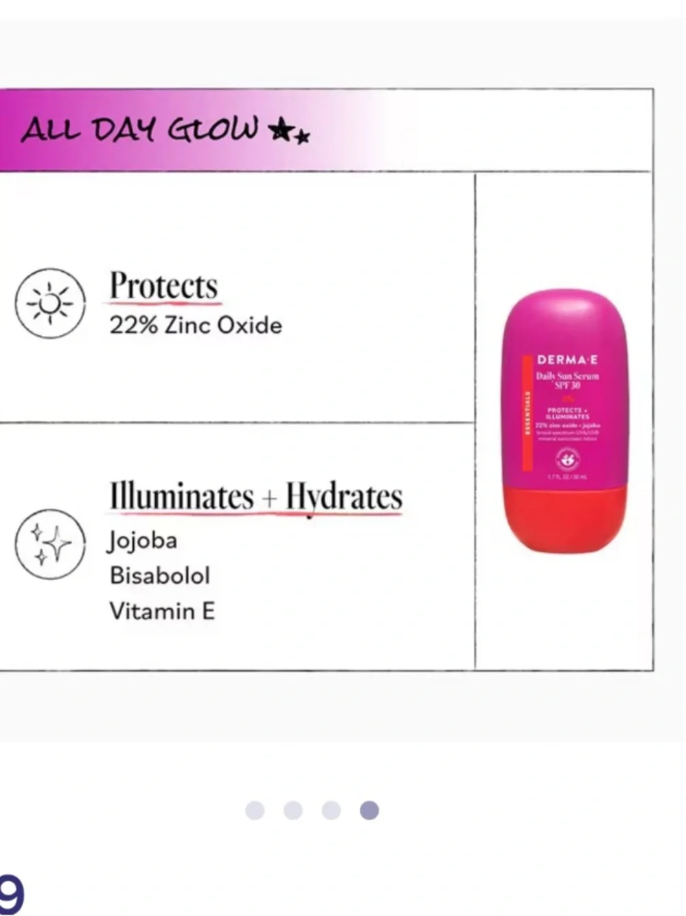 DERMA E Daily Sun Serum SPF 30